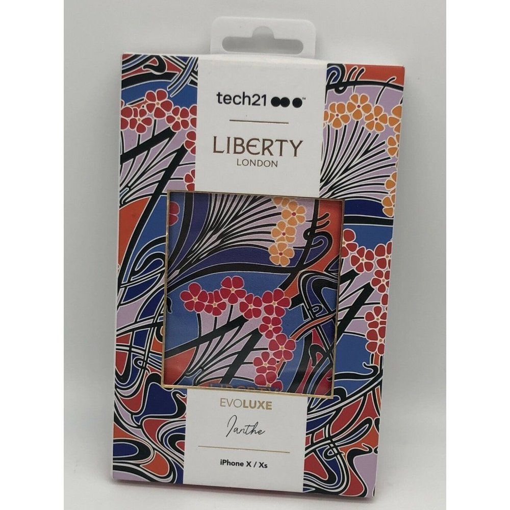 tech21 Evo Luxe Apple iPhone X and XS Liberty London Phone Case Ianthe
